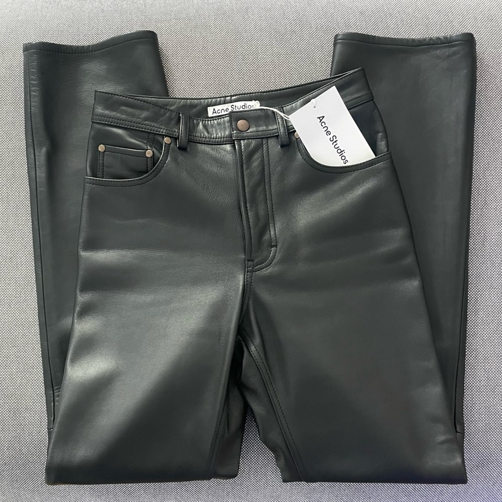 Acne Studios Leather Pants